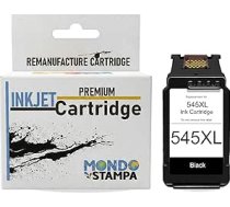 545XL PG545 atjaunotas tintes kasetnes priekš Canon PG-545 545XL (1 melna) priekš Pixma TR4550 TR4551 MG2550s MG2550 MG2550 MG3050 MG2950 MG2555s TS3350 TS3150 TS315151 51 TS2 505 MX495 Printeris