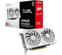 Grafiskā karte radeon rx 9060 xt dual-rx9060xt-16g-white