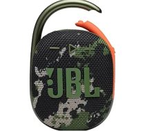 JBL In-Ear austiņas Clip 4 - pārnēsājams mini Bluetooth skaļrunis, liels skaņas signāls un izteiksmīgi basi, iebūvēta karabīne, IP67 ūdensizturība un putekļu izturība