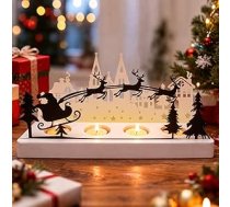 Adventes sveču turētājs Adventes vainags Mūsdienīgs Adventes vainags Sveču turētājs Metāla melns Adventes noformējums Adventes noformējums Garenvirziena Adventes vainags Adventes sveču turētājs Ziemassvētku rotājumu galdam