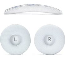 Defean Ersatzkissen-Set, 2-in-1-Ohrpolster und Kopfbügel, kompatibel mit JBL Tune 600(T600BTNC 600BTNC)/660(T660NC 660NC)/670(T670NC 670NC 670NC) Kopfhörern, Weiß