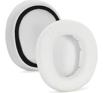 Defean Ersatz-Ohrpolster aus Netzstoff, kompatibel mit SteelSeries Arctis Nova Pro kabelgebunden, Nova 1/1X/1P/3/3P/3X/4/4P/4X/5/5P/5X/7/7X/7P Kopfhörer (nicht für Arctis Nova Pro Wireless) (weiß)
