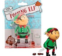 Bokseris Dāvanas Pooping Elf Figure Toy ar Jellybeans Unikāla Ziemassvētku rotājums vai dāvana zēniem un meitenēm Smieklīgi skaitļi Hit Ziemassvētku zeķes bērniem