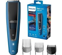 Philips 5000 Series HC5612 / 15 - matu griešanas mašīna ar nerūsējošā tērauda asmeņiem, 28 garuma iestatījumi, 75 minūšu bezvadu lietošana, komplektā ietilpst 3 ķemmes