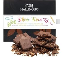 Hallingers Schöne Ferien - Pilnpiena šokolāde ar mango un vaniļu - roku darbs, bez alkohola (kaste) - Dāvanu idejas Ziemassvētki un dāvanas Adventes kalendārs | Dzimšanas dienas apsveikumi Gadadiena Piektdiena