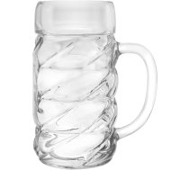 Stölzle Lausitz Diamond alus krūzes / 6 alus krūžu komplekts 0,3 litri ar uzrakstu / Stabila alus krūze / 0,3 litru alus glāzes no sodas kaļķa stikla / 0,3 l alus krūze, kas mazgājama trauku mazgājamā mašīnā
