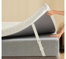 Z-hom matrača pārvalks 160 x 200 cm H2/H3, 8 cm augstuma matrača pārvalks 160 x 200 cm no želejas putām un atmiņas putām, matrača pārvalks gultai un atsperu gultai, ieskaitot Oeko-Tex sertifikātu
