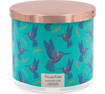 Frida Kahlo aromātiskā svece stikla lavandas stikla Luksusa dāvana sievietēm Aromatizēta svece Floral 3 daktu aromātiskās sveces Ilgs degšanas laiks (60 h) Aromatizēta svece Sojas vasks