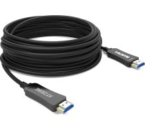 Šķiedru optiskais HDMI kabelis 2.0 Atbalsta 4K @ 60Hz 3D Full HD ARC CEC HEC funkciju 30 m