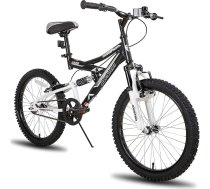JOYSTAR Contender 20 collu bērnu kalnu velosipēds zēniem un meitenēm vecumā no 7 līdz 13 gadiem Bērnu velosipēds ar pilnībā amortizētu tērauda rāmi un 1 pārnesumu ar statni