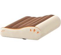 Generic spilvens – ergonomisks piepūšams spilvens ar dubultu atbalstu ceļojumiem un mājām, viegls, mazgājams, ļoti kluss (balts)