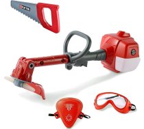 Toy Choi bērnu zāles pļāvējs – elektriskais būvniecības rotaļlietu instruments, bērnu pļāvējs, rotaļlieta āra lomu spēlēm, dārza rotaļlieta ar gaismas efektu, izglītojoša dāvana mazulim – instrumentu komplekts