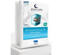 Matrača pārvalks alerģiju slimniekiem - matrača pārvalks pret ērcēm 90 x 200 x 28 cm - mazgājams matrača pārvalks - pārklājums pret ērcēm, līdz 28 cm augstumā [90 x 200 x (25-28)]