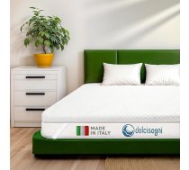 DOLCI SOGNI Topper 120 x 190 cm - matrača pārvalks 120 x 190 cm, 5 cm augstumā, atvēsinošs, sertificēts Oeko-Tex 100 un CertiPUR - ražots Itālijā