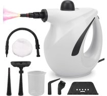Rokas tvaika tīrītājs, 1200 W rokas tvaika tīrītājs visam ar 8 piederumiem, 3,2 bāru tvaika spiediens, 700 ml tvertne, pārnēsājams tvaika tīrītājs logiem, virtuvei, grīdai, automašīnai