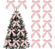 12 mazie Ziemassvētku samta loksnes 3,5 collu lauku vainags dāvanu lokiem Vintage Ziemassvētku samta lentes loksne Holiday ornamenti Ziemassvētku eglītei virtene amatniecība iepakojums