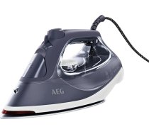 AEG tvaika gludeklis, 2400 W, 160 g tvaika spiediena, 0-40 g tvaika/min, atlikušā karstuma indikators, droša izslēgšanās, pašattīrīšanās funkcija, 1,95 m kabelis, sistēma pret kaļķakmens veidošanos, zili balts, SI6-1-2MN