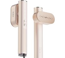 Ceļojumu tvaicētājs drēbēm, 100-240 V divsprieguma pārnēsājamais drēbju tvaicētājs, 1000 W ceļojuma izmēra rokas tvaicētājs un gludeklis 2 in 1 globāliem un Eiropas ceļojumiem, biznesam, mājām, rozā zelts