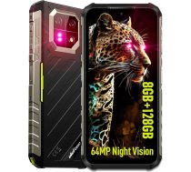 Ulefone Armor 22 (16GB + 128GB) Āra mobilais tālrunis bez līguma, Android 13 6,58 collu FHD+ 120Hz 64MP + 64MP nakts redzamības 6600mAh 33W 4G Dual SIM 5G WIFI/OTG/NFC/GPS/IP69K Būvlaukums
