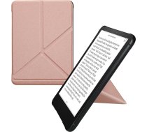 kwmobile Korpuss saderīgs ar Amazon Kindle Paperwhite (2024)/Colorsoft Case - Mākslīgās ādas korpuss - eReader aizsargvāciņš - vāks Rose Gold