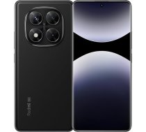 XIAOMI Redmi Note 14 Pro 5G viedtālrunis 12 + 512 GB melns 5110 mAh 45 W 6,67 collu 1220 x 2712 pikseļu profesionāla 200MP AI kamera ar lādētāju bez NFC