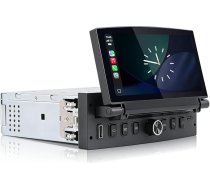 Linux viena DIN autoradio Peugeot 107 206 207 308 3008 Citroën C1 C2 C3 C4 Picasso ar bezvadu CarPlay un Android Car, izvelkams skārienjūtīgais ekrāns, Plug & Play, Bluetooth, FM/AM radio