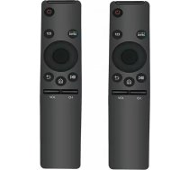 2 iepakojumi Universāla tālvadības pults visiem Samsung televizoriem LED QLED UHD SUHD HDR LCD HDTV 4K 8K Solar Curved Smart TV ar īsceļu pogām