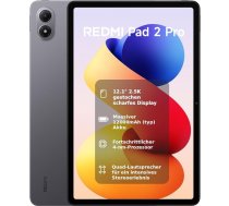 XIAOMI REDMI Pad 2 Pro, 8+256 GB, 12,1 collu 2,5K 120 Hz displejs, milzīgs 12 000 mAh (tipa) akumulators, 4 nm procesors, bezšuvju savienojamība, grafīta pelēks
