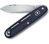 Victorinox Onefold Alox kabatas nazis, 2 funkcijas, multifunkcionāls nazis, liels asmens, klips, Šveices ražojums, nerūsējošais tērauds, tumši zils