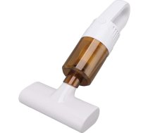 Tbest putekļu sūcējs, putekļu ērču sūcējs, bezvadu rokas putekļu sūcējs putekļu ērču noņemšanai ar USB uzlādi, piemērots automašīnām un mājdzīvnieku piederumiem (balts)