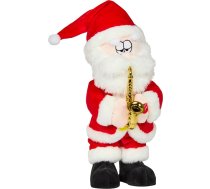 „Smart Garden“ SaxSanta – animēts, mūzikas pavadībā dejojošs Ziemassvētku vecīša plīša rotaļlieta, 35 cm