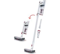 SEVERIN bezvadu 2-in-1 rokas un rokturis putekļsūcējs ar ātrgaitas LED birsti, īpaši viegls, piemērots paklājiem, cietajām grīdām un automašīnām, bez maisiņa, balts, 22,2 V, HV 7152