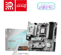 Pamatplate b840m gaming plus wifi6 am5 4ddr5 matx