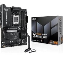 ASUS TUF Gaming B850-E WiFi pamatplate Socket AMD AM5 (Ryzen 9000, PCIe 5.0, DDR5 atmiņa, WiFi 6E, PCIe Q-Release, BIOS Flashback, Aura Sync)