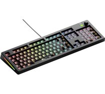 Glorious Gaming GMMK 3 Barebones: Gaming-Tastaturset mit Knopf, 100 % mehāniskā tastatūra, modulāra Dichtungssystem, Hot-Swap MX-5-Pin, Schalldämmung, Aluminium-Schalterplatte, ISO / EU - Schwarz