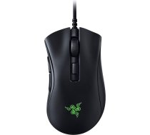 Razer DeathAdder V2 Mini USB spēļu pele: Optiskais sensors ar 8500K DPI 62 g Viegls dizains Chroma RGB apgaismojums 6 programmējamas pogas Neslīdoša satvēriena lente Classic Black