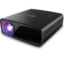 Philips NeoPix 730, True Full HD 1080p videoprojektors, augsts kontrasts, vairākas attēla korekcijas elastīgai iestatīšanai, kluss ventilators, jaudīga 2.1 skaņas sistēma