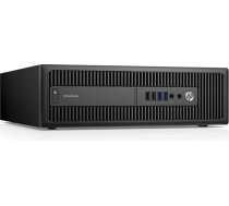 HP EliteDesk 800 G2 SFF/Core i5 6500 3.2GHz / 8GB RAM / 256GB SSD/DVDRW/Intel HD / W10P / DE (atjaunots)