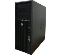 Dators HP Z420 Tower Intel Xeon E5-1603 NVIDIA Quadro RAM, 32GB SSD, 240GB, W11, WiFi (atjaunots)