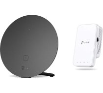 Telekom Speed Home WLAN spēcīgam un stabilam mājas tīklam, Wi-Fi 6 iespējots pastiprinātājs ar Mesh tehnoloģiju optimālam interneta pārklājumam un TP-Link RE230 WLAN pastiprinātājs atkārtotājs AC750