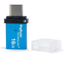 16 GB zila Dual Drive C tipa OTG USB atmiņas karte, kas saderīga ar Amazon Fire HD 10, Amazon Fire HD 10 Plus planšetdatoru