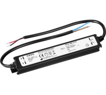 LED barošanas bloks IP44, hermētisks, plāns, 12V, 40W, metāla korpuss