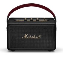 Pārnēsājamais Bluetooth skaļrunis Marshall Kilburn III ar vairāk nekā 50 stundu ilgu atskaņošanas laiku - melns un misiņš