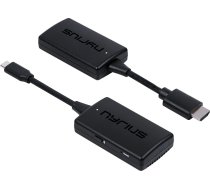 Nyrius Orion Prime bezvadu USB-C HDMI video raidītājs un uztvērējs, Plug & Play Extender, pārraida Full HD 1080p līdz 150 pēdām no datora, klēpjdatora, viedtālruņa, planšetdatora uz televizoru vai projektoru (TDD21)