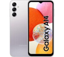 Samsung A145R/DSN Galaxy A14, Dual, 128 GB, 4 GB RAM, sudraba krāsā