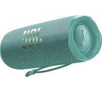 JBL Flip 6 - pārnēsājams Bluetooth skaļrunis, jaudīga skaņa un dziļi basi, IPX7 ūdensnecaurlaidīgs, 12 stundu atskaņošanas laiks, JBL PartyBoost vairāku skaļruņu savienošanai pārī, skaļrunis mājai, ārtelpai un ceļošanai (tumši zils)