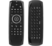 Gaisa peles tastatūra Bluetooth 5.0 Backlit tālvadības pults Android TV Box datoru telefoniem Smart TV 5 taustiņu IR mācīšanās ar kustības noteikšanu