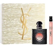 YVES SAINT LAURENT Black Opium komplekts (30 ml parfimērijas ūdens + 10 ml parfimērijas ūdens ceļojumu izmērs)