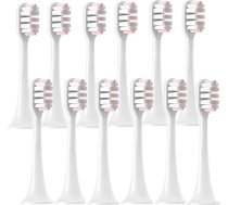 Aizsargaprīkojums, 12 Stück, saderīgs ar XIAOMI T300/T500/T700 Sonic Electric Zahnbürste, Kappen, Vakuumverpackung, weichen Borsten(12Pink)