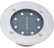 YWBL-WH Solar-Untergrundlampe, Aluminium-LED-Landschaftseinbauleuchte, Wasserdichte LED-Außengartenleuchte für Innenhöfe und Villen